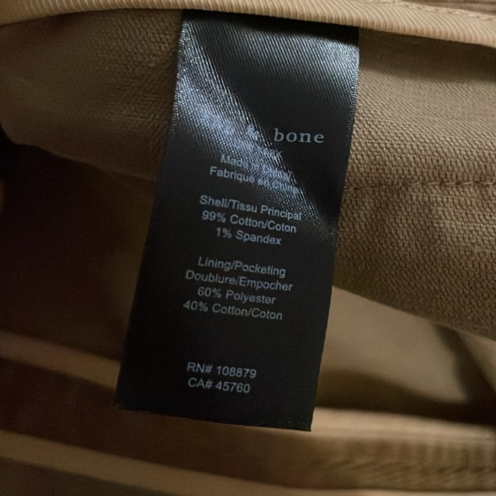 NWOT RAG & BONE Nancy Slim Corduroy Blazer - Picture 11 of 11